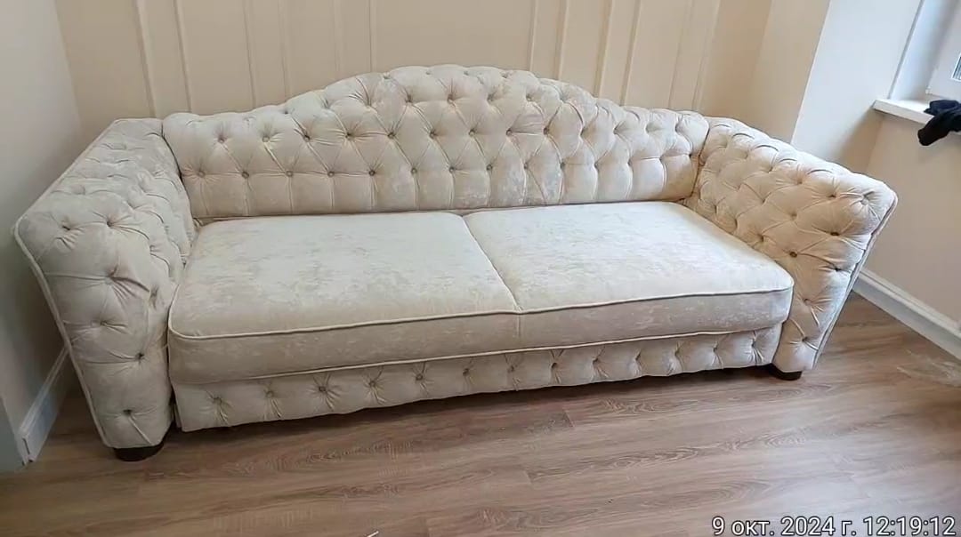 Замена обивки дивана на дому. Бабушкинский район